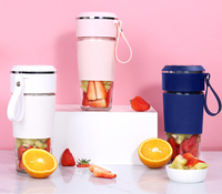 Centrifugeuse portable Blenders Presse-agrumes électrique Chargement USB Citron Orange Fruit Juicing Cup Smoothie Blender Machine