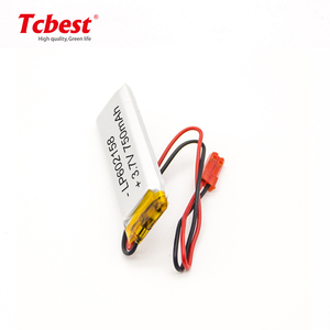 LP602158 Polymer li-Polymer Rechargeable battery <span class=keywords><strong>3</strong></span>,7 v with 750mAh - Product Image 2