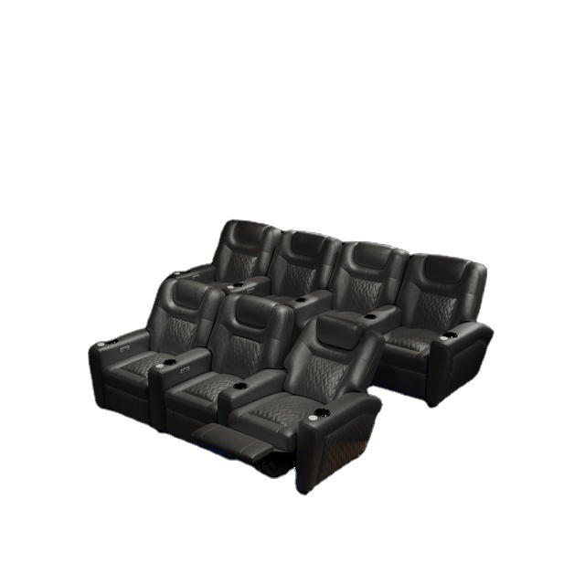 New Popular Cinema Recliner Sofa, Cinema Function Seat Electric Adjustable Cinema Sofa Living Room Furniture Metal Massage Chair