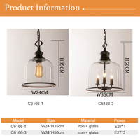 Lustre suspendu moderne réglable en hauteur pour la maison, avec abat-jour en métal et verre, idéal pour la cuisine/le hall d'entrée