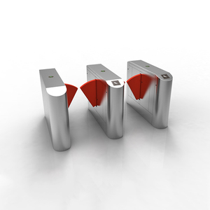 Hot bán tự động kiểm soát truy cập <span class=keywords><strong>Swing</strong></span> rào cản Tốc độ nhanh một động cơ cánh cổng turnstile với đầu đọc thẻ - Product Image 4