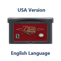 Pour NDSL/GB/GBC/GBM/GBASP série Zelda cartouche de jeu vidéo 32 bits Minish-Cap quatre épées la légende de Zelda USA Version EUR