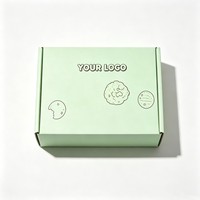 Boîte d'emballage en papier biodégradable de qualité alimentaire personnalisable pour biscuits, chocolats, pains, gâteaux, desserts, beignets, vente en gros