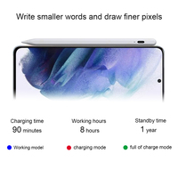 KD503 Tablet Stylus untuk ponsel iOS iPad dan Android, pena Stylus untuk Xiaomi Pad 5 6 Pro adsorpsi magnetik pensil sentuh Universal