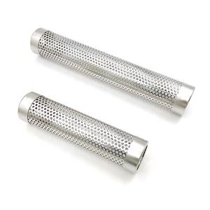 أنبوب فحم للشواء, أنبوب من الصلب المقاوم للصدأ مدخن للتدخين البارد والساخن ، يعمل مولد دخان الشواء المحمول - Product Image 2