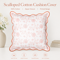 Housse de coussin en coton confortable pour dossier de canapé de salon