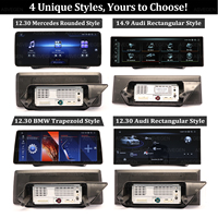 Autoradio Android 13 pour BENZ E-CLASS quatrième génération W212 2009-2015 Écran de navigation 12.3 "8 + 128g