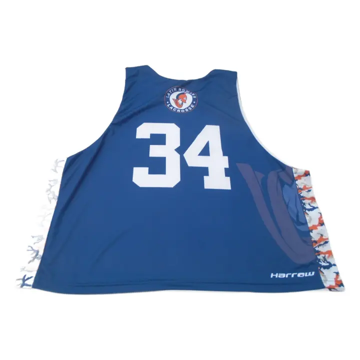 Wholesale lacrosse clothing hot sale high quality reversible lacrosse jerseys