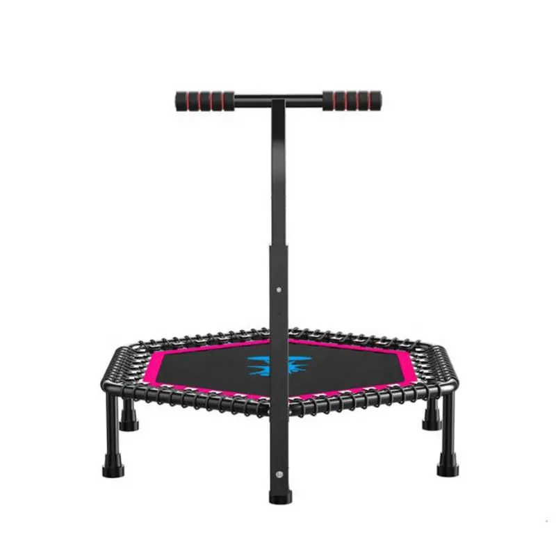 Có Thể Gập Lại Mini Trampoline Tập Thể Dục Rebounder Với Điều Chỉnh Bọt Xử Lý Tập Thể Dục Trampoline Cho Người Lớn Trong Nhà