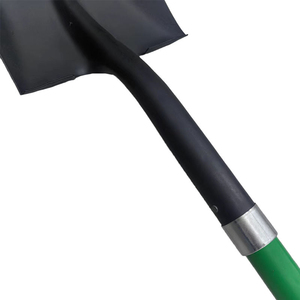 Bêche de jardin carrée en acier Buffalo, robuste et légère, pour le bricolage, avec manche durable en fibre de verre et poignée antidérapante en H - Product Image 2