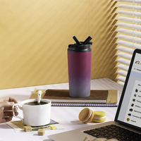 Nouvelle Arrivée Everich : Tasse de Voyage en Acier Inoxydable 12oz en Forme de Nuage, Mug à Café ODM avec Poignée pour Boire Directement