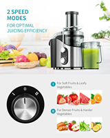 400W Variabele Snelheid Multifunctionele Glazen Smoothie Blender Elektrische Sapcentrifuge 350L Capaciteit Energiezuinigheid Klasse A+++ Duits