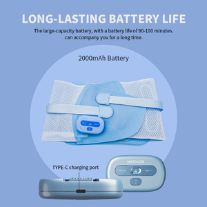 Factory Latest Intelligent 3 Modes Relax Lower <b>Back</b> Heated Machine Belt Slimming <b>Vibrating</b> for Waist ST-1208 Lower <b>Back</b> - Product Image 6