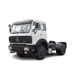 China Truck Head 4*2 Drive Mode 6 Wheels Used Tractors Truck Diesel Engine 300hp Euro 3 Emission