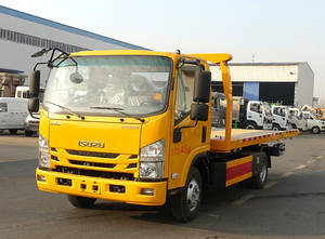Camion de dépannage à plateau plat ISUZU 4x2, camion de sauvetage et de remorquage de 4 tonnes, véhicule de dépannage à plateau plat - Product Image 6