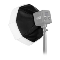 Installation rapide lanterne pliante Softbox modificateur de lumière douce accessoire de lumière photographique Studio vidéo boîte à lumière avec sac de transport