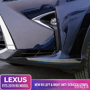 Stainless Steel Polished Anti-Collision Strip Front Headstock Bumper Anti-Scratch Trim RX200T RX300 RX450h - Product Image 4