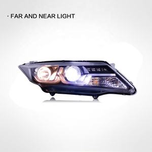 ไฟหน้าสำหรับ Honda CITY ปี 2015-2019 ชุดไฟหน้าแบบ Retrofit พร้อมไฟ LED <span class=keywords><strong>Daytime</strong></span> Running Light เลนส์ Bifocal ไฟซีนอน - Product Image 4