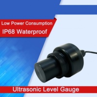 Sensor Level Air Ultrasonik Tanpa Kontak IP68 Tahan Air Akurasi 0,5% 10-28VDC Konsumsi Daya Rendah Jarak Deteksi