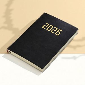 Libreta de Bolsillo A5 2026 con Logotipo, Agenda de Cuero PU, Diario, Cuaderno con Banda Elástica Personalizada, Planificador de Tapa Dura - Product Image 4