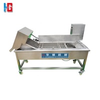 Machine à frire les pommes de terre industrielle, machine à beignets automatique, convoyeur continu, friteuse électrique à chauffage