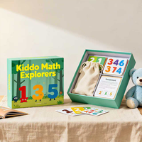 Cartes flash d'apprentissage de l'alphabet pour enfants en papier en boîte avec impression personnalisée, fabriquées en Chine, de haute qualité, puzzle culturel pour l'apprentissage précoce des enfants
