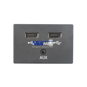 Pour <span class=keywords><strong>Audi</strong></span> A3 8V S3 <span class=keywords><strong>Q2</strong></span> A6 C8 A7 Sportback RS3 Original MIB 2 CarPlay MDI USB AUX Prise de connectique <span class=keywords><strong>Bouton</strong></span> interrupteur 4G0035736 4G0 035 736 - Product Image 4