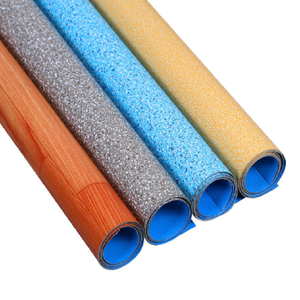 Revêtement de sol en vinyle PVC pas cher, rouleau de linoléum en mousse de 2 mm, rouleau de revêtement de sol PVC imitation bois brun - Product Image 5