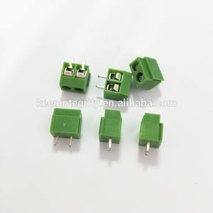 5.08 מ 'kf301 2pin 3pin מחסום מסוף בלוק pcb נקבה מחבר זכר מחבר ירוק כחול שחור כחול לבן - Product Image 4
