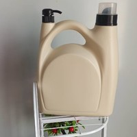 Offre Spéciale de haute qualité 3L 4L 5L en plastique HDPE liquide détergent à lessive bouteille Offre Spéciale double extrémité avec bouchon de la couronne d'étanchéité