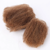 For Rebecca Extension di Capelli Brasiliani Naturali Sfusi al 100% Afro Kinky Dreadlock Trecce e Torsioni Riparazione Loc Extension Dreadlock