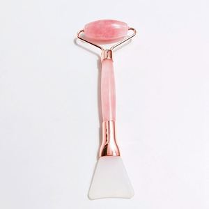 <span class=keywords><strong>Rouleau</strong></span> <span class=keywords><strong>de</strong></span> Massage pour le visage en <span class=keywords><strong>Jade</strong></span>, rose, quartz, brosse, <span class=keywords><strong>pas</strong></span> <span class=keywords><strong>cher</strong></span> prix - Product Image 2