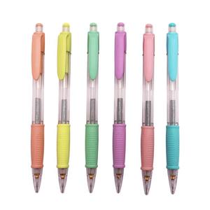 Crayons mécaniques personnalisés avec corps en plastique transparent, poignée ergonomique confortable pour les tâches d'écriture longues - Product Image 1