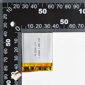 Baterías de Shenzhen OEM, Batería de Iones de Litio Recargable de <span class=keywords><strong>3</strong></span>.7V, 253741, 400mAh, Batería de Polímero de Iones de Litio - Product Image 5