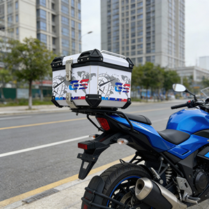 กล่องท้ายมอเตอร์ไซค์อะลูมิเนียมอัลลอย 55 ลิตร กันน้ำ สำหรับ ADV ติดตั้งเพิ่มเติม/อัพเกรด - Product Image 2