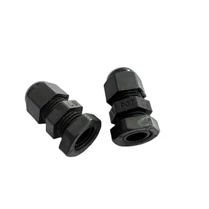 Factory supply PG7 waterproof Cable gland Secure the 5-6.5mm wire nylon cable gland pg connector
