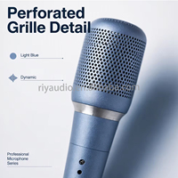 Microphone dynamique cardioïde portable LN-18 avec câble de 3 mètres, prise XLRM mâle, OEM pour le renforcement sonore et la surveillance sur scène en direct