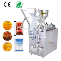 Machine d'emballage de lait de soja de qualité alimentaire, machine de remplissage automatique de liquides, machine d'emballage pneumatique de sauce tomate