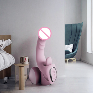 Bestseller 3-in-1 Damen <span class=keywords><strong>Mini</strong></span> Intim-Massagegerät Zungenlecker + Vibrator 10 Vibrationsmodi Klitoris G-Punkt Stimulator <span class=keywords><strong>USB</strong></span> - Product Image 3