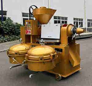 Presse à huile de soja, arachide et tournesol Guangxin YZLXQ120-8K de 6,5 tonnes/<span class=keywords><strong>jour</strong></span> avec filtre à huile - Product Image 4