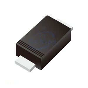 Single Diodes DO-221AC, SMA Flat Leads ES1JF Buy Online Electronic Components In Stock - Product Image 1