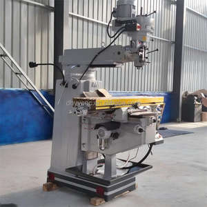 X6325 avec 3 axes DRO lecture <span class=keywords><strong>numérique</strong></span> Bridgeport précision tourelle verticale fraiseuse prix - Product Image 5