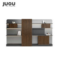 Meubles de bureau commerciaux de luxe modernes : Bibliothèque de direction, étagère de bureau, armoire de fond, armoires de classement de documents de bureau