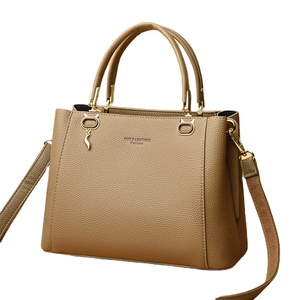 Sac fourre-tout en cuir PU de haute qualité pour femme, sac à main de luxe, vente en gros - Product Image 1