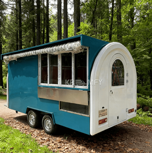 Distributeur Automatique Commercial Personnalisé pour Snacks de Rue, Frites, Crèmes Glacées, Bubble Tea, Boissons – Mobile, en Fibre de Verre, Résistant à la Rouille - Product Image 1