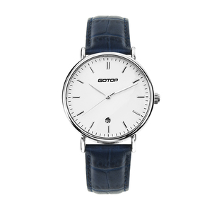 <span class=keywords><strong>Jap</strong></span> Movt Montres Mécaniques En Cuir Heure Du Monde Mens Minimaliste Luxe Calendrier Verre Saphir Montre Mécanique - Product Image 2