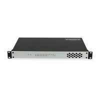 Boîtier de contrôle de serveur, amplificateur, boîtier électronique, châssis en acier galvanisé et aluminium, fabriqué sur mesure, 1U, IP54, pour montage en rack