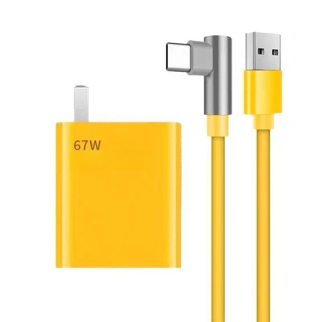 90° Aluminum Alloy Fast Charging USB-A to Type C Data Cable TPE Right Angle Elbow 6A/120W Super Fast Charging Type C Data Cable