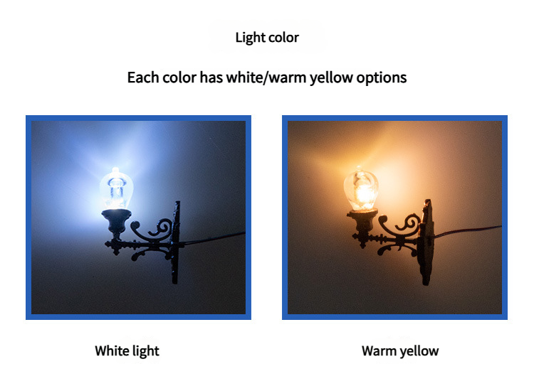Deux types de lumières