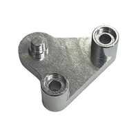 Support de fixation en alliage d'aluminium poli miroir usiné CNC 5 axes de haute précision OEM pour équipement d'automatisation